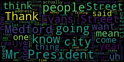 word cloud for Robert Cappucci